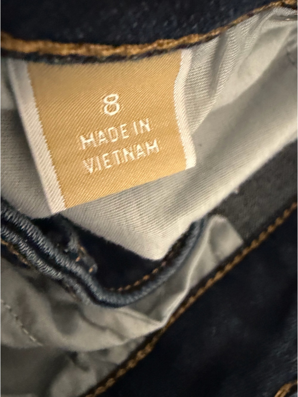 Michael Kors Dark Blue Flare Jeans - Picture 8 of 13
